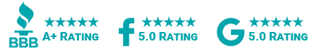 BBB, Facebook, Google Ratings